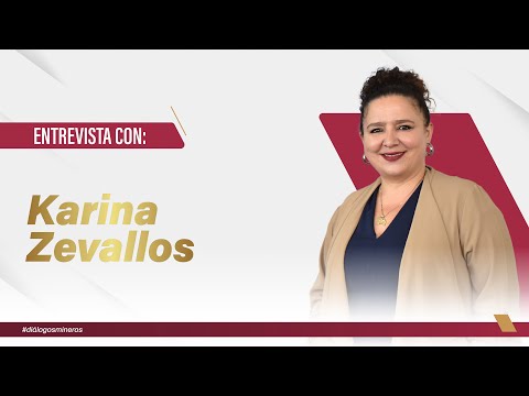 Karina Zevallos, presidente del Programa de Equidad de PERUMIN 37 en Diálogos Mineros