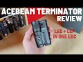 Acebeam M1 Terminator Review - Brilliant LED &amp; LEP EDC Flashlight