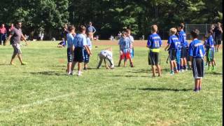 Panthers Football Ander Quarterback Sneak