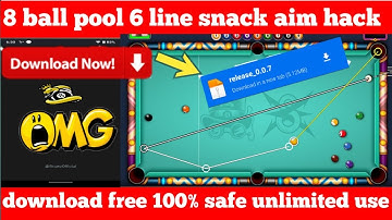 Free! 6 line aim safe Aim Assist tool for 8 Ball Pool  || complete setup || by 619 waqas gaming
