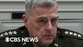 Joint Chiefs Chairman Gen. Mark Milley testified about Mark Meadows Jan. 6 conversation