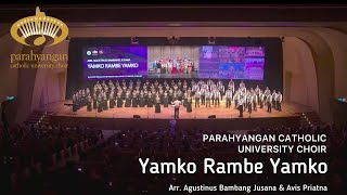 Arr. A. Bambang Jusana & Avip Priatna - Yamko Rambe Yamko | Parahyangan Catholic University Choir