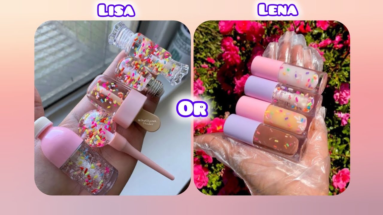 Lisa or Lena || Beauty products and accessories || Your choice ♡ || ‎@_fashion_ 