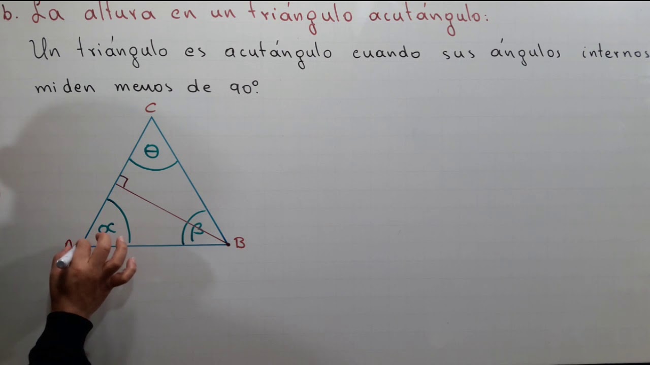 2.La altura en un triàngulo acutángulo YouTube 2.La altura en un triàngulo acutángulo YouTube