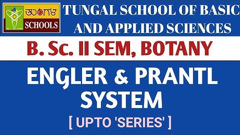 L-08 | B Sc II Sem | Angler & Prantl