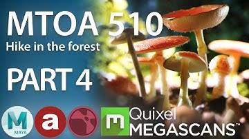 MtoA 510 | Quixel Megascans | PART 4