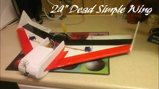 24" Dead Simple Flying Wing - FPV