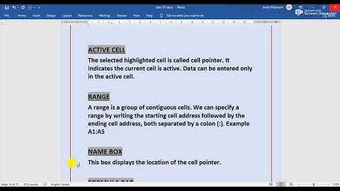 Class 7th part 1 chapter 5 spreadsheet an introduction