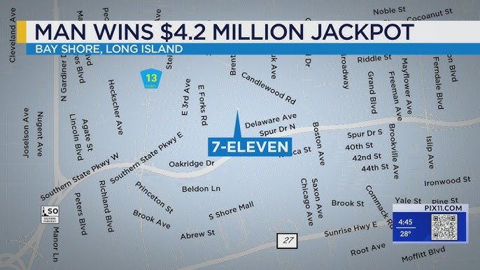 Long Island Man Wins 4 2m Jackpot