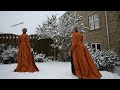 I Made A Gothic Bustle Dress From An Authentic Victorian Pattern (And Wore It In The Snow)