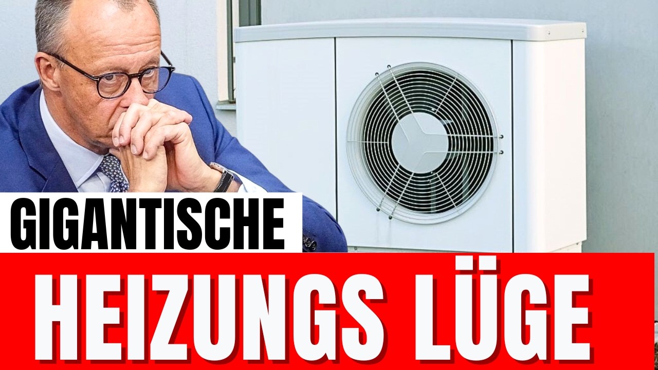 EILT! Heizung-Lüge fliegt merz gerade um die Ohren !