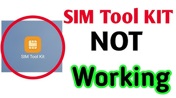 How To Fix SIM Tool KIT Not Working in Android Mobile