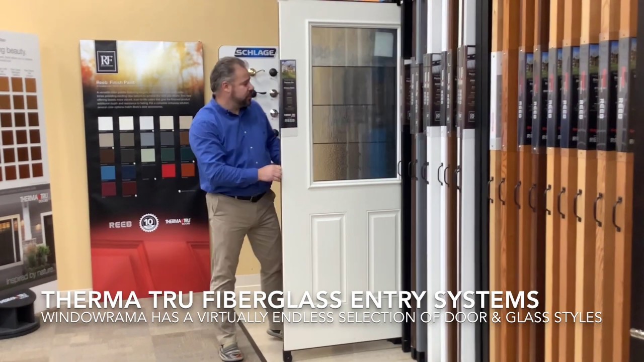 Therma Tru Fiberglass Doors at WindowRama YouTube