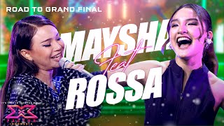 LUAR BIASA GOKIL! ROSSA FEAT MAYSHA - PUDAR (ROSSA) | X FACTOR INDONESIA 2021