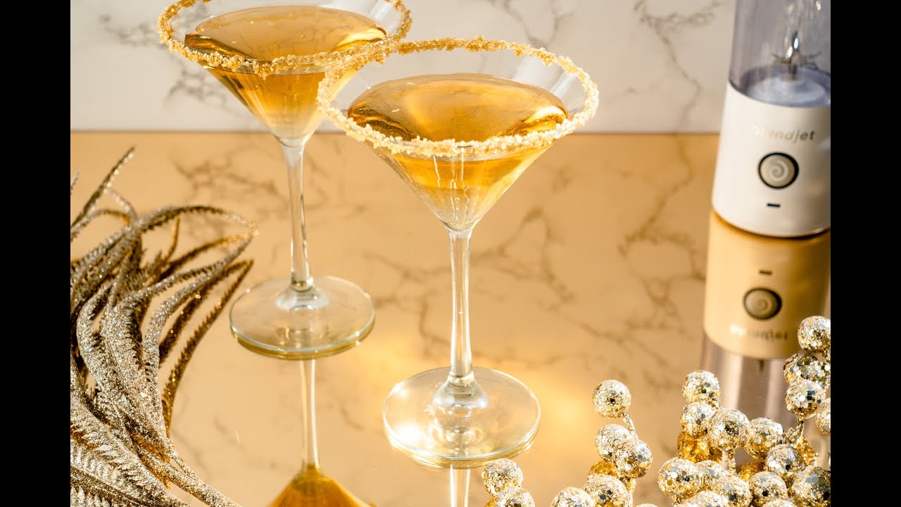Elderflower Champagne Cocktail BlendJet Recipe YouTube