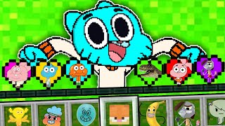 Minecraft But I Have Gumball Hearts