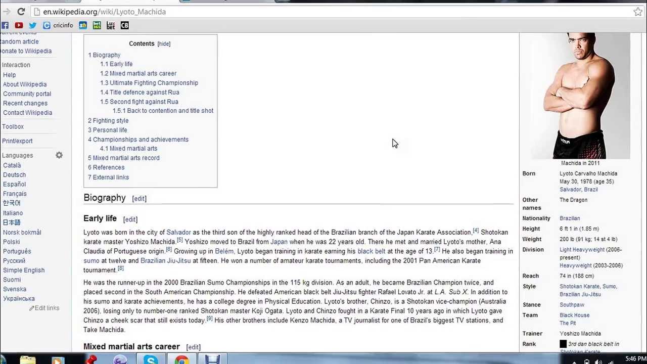 UFC 163: Machida vs Davis prediction