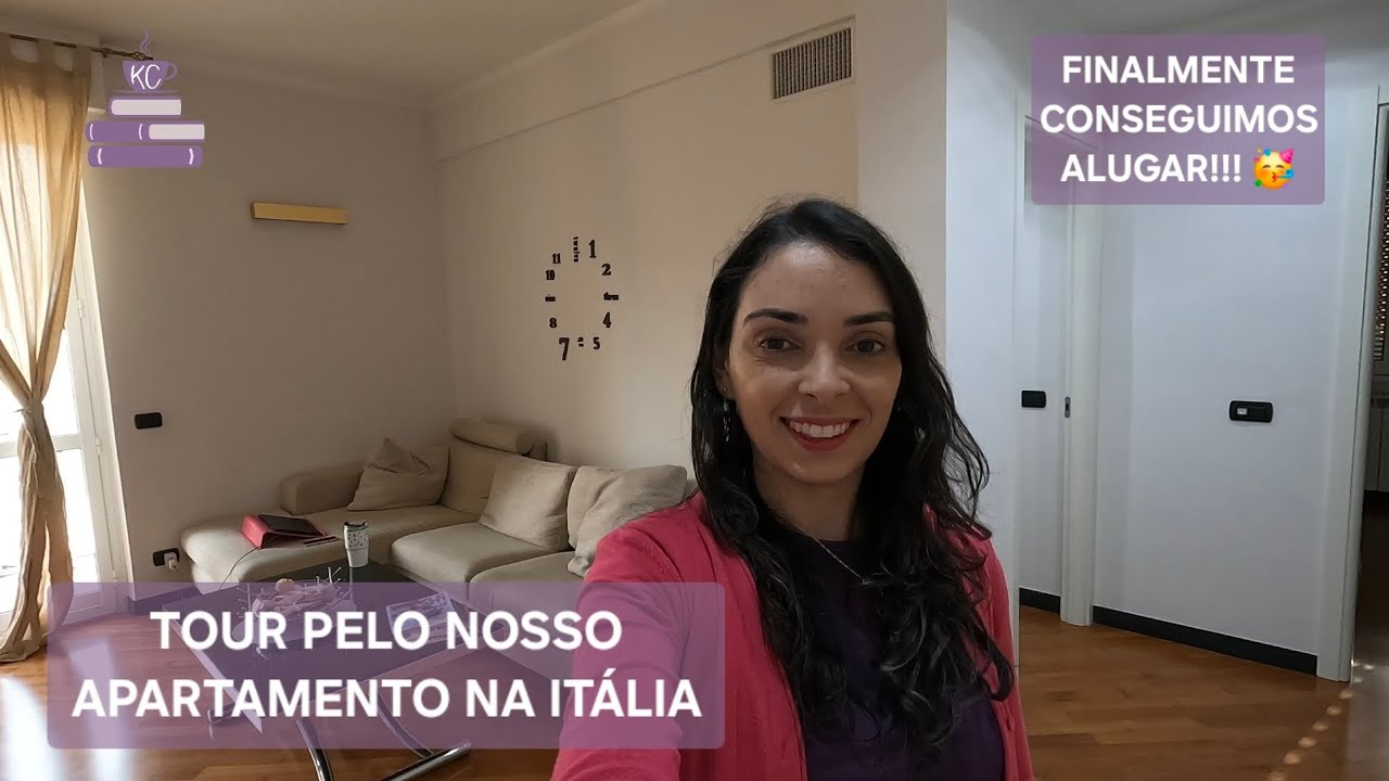 Tour Pelo Nosso Apartamento em GÊNOVA na ITÁLIA 