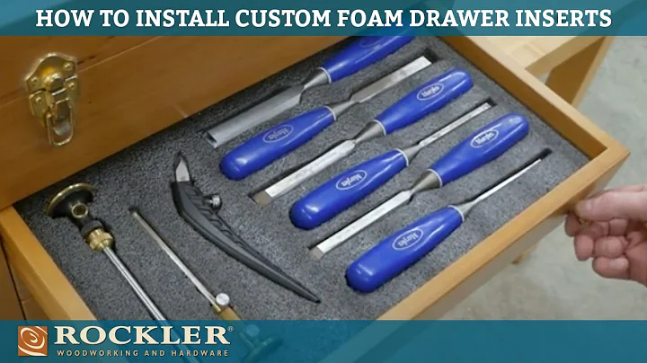 How to Organize Tools with Custom Foam Drawer Inserts