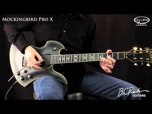 B.C. Rich Pro X Mockingbird Electric Guitar Specs & Demo