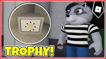 How to get "TROPHY!" BADGE + UNLOCK RASH in Piggy Cutscene Test [Cutscene Creator]! - Roblox