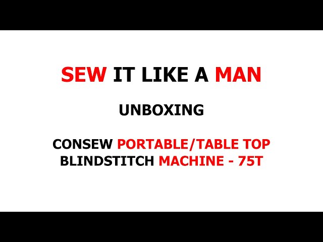 Consew Portable Blindstitch - 75t