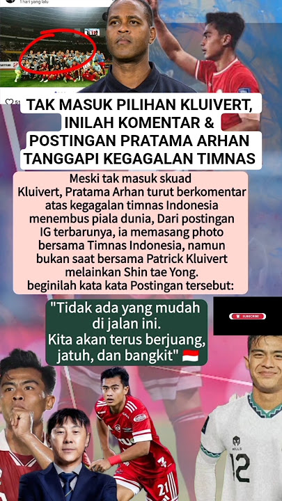 Fokus Postingan & Komentar Pratama Arhan #shorts