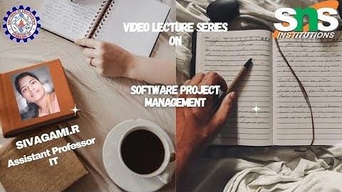 DT video -Project Scheduling|Software Project Management|SNS INSTITUTIONS 