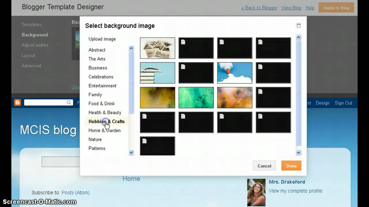 Blogging in a Nutshell