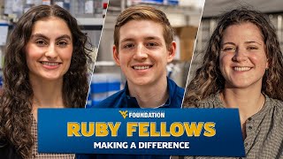 Science for a better world: Private support aids Ruby Scholars in chasing research dreams