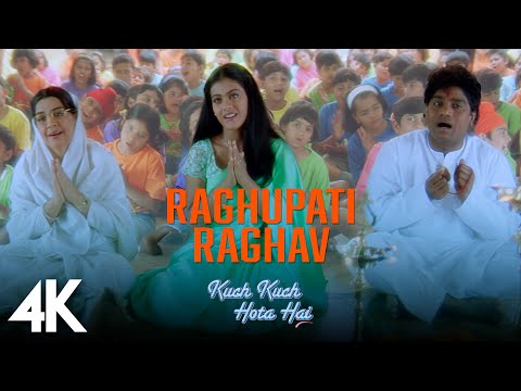Raghupati Raghav (Official 4K Video) |  Kuch Kuch Hota Hai | Shah Rukh, Kajol | Alka Yagnik 🙏💞