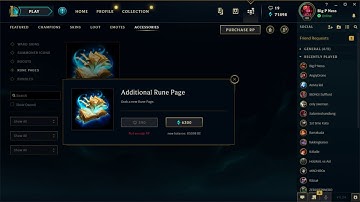 How to get more Rune Pages - League of Legends