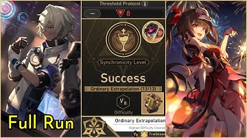 Ordinary Protocol 8 Full Runn - Arlan with Rubert/Elation Boundary Equation - DIvergent Universe