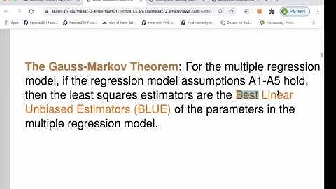 Model misspecification in regression analysis (SCIE4401)