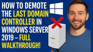 How to Demote the LAST Domain Controller in Windows Server 2019 – Full Walkthrough!