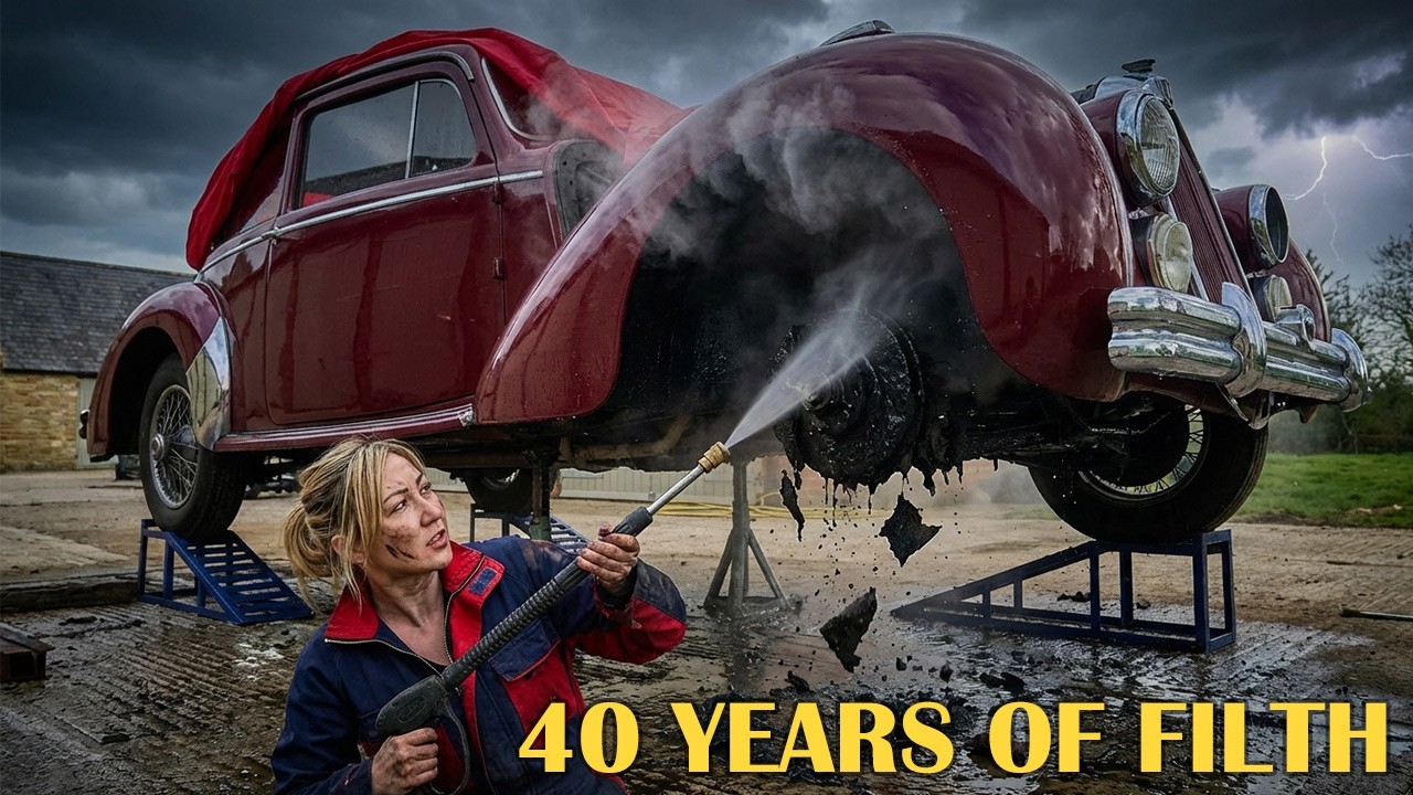Was This a Bad Idea? Washing a 30-Year Barn Find | Classic Car Restoration