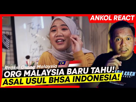 PENJELASAN PADAT DAN TEGAS!! ORG MALAYSIA BARU TAHU ASAL USUL BAHASA INDONESIA!!  🇲🇾REACT