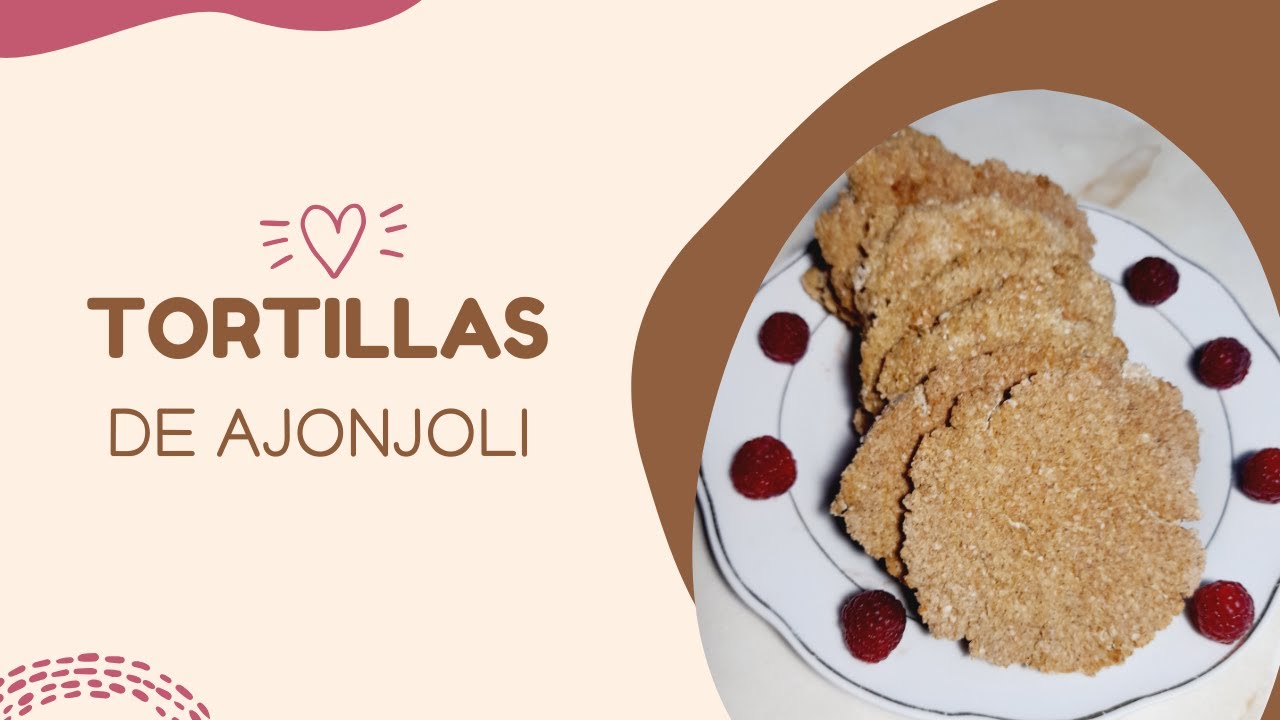 TORTILLAS DE AJONJOLI