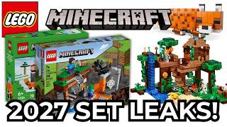 LEGO Minecraft 2027 Set Leaks (More Affordable Sets! Spears, Baby Wolf + More!)