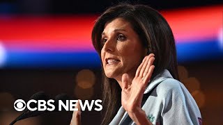 Nikki Haley endorses Trump in speech at Republican National Convention