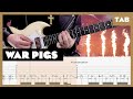 War Pigs Black Sabbath Cover | Guitar Tab | Lesson | Tutorial