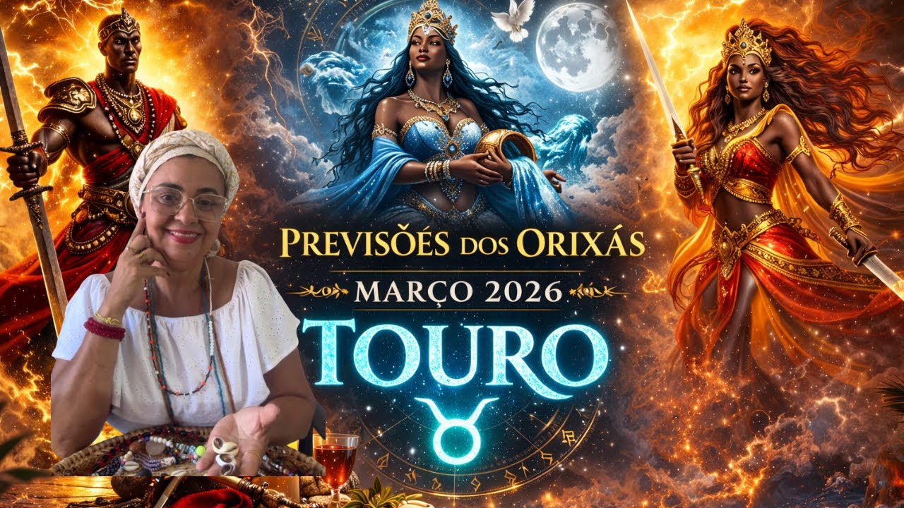 Previsões ♉️TOURO MARÇO 2026: Ogum Abre 😱Caminhos, Iemanjá Limpa 🤩e Iansã Move Tudo🍀
