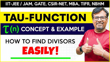 Tau Function 𝜏(n) - How To Find Divisors Of A Number  | Group Theory & Number Theory