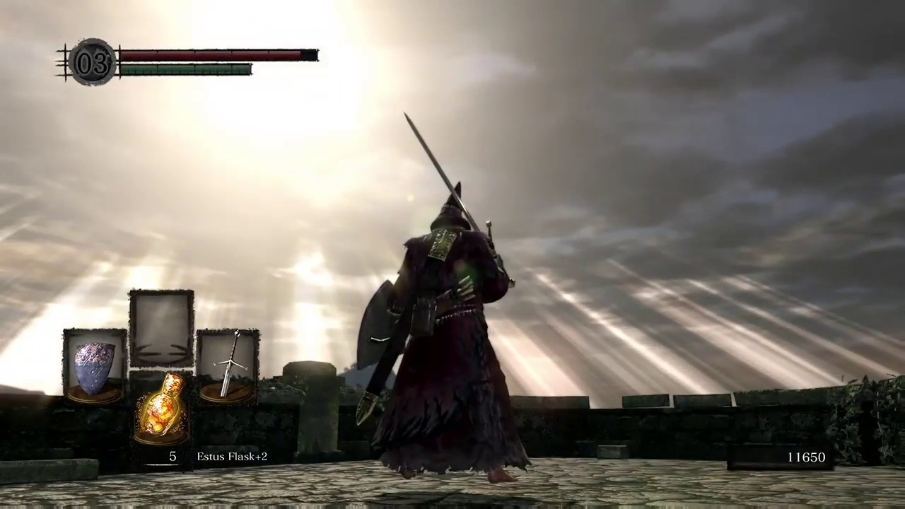 Dark Souls Remastered - Quick Claymore and Sunlight Altar