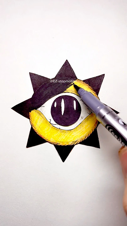 Mr Sun transformation #incredibox #drawing #stopmotion #sprunki