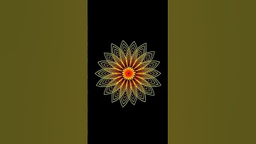 Increíble flor amarilla dibujado con Turtle Python #python #bridgerton #programming