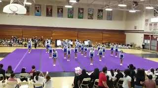 GMS varsity cheer@the challenge 2019