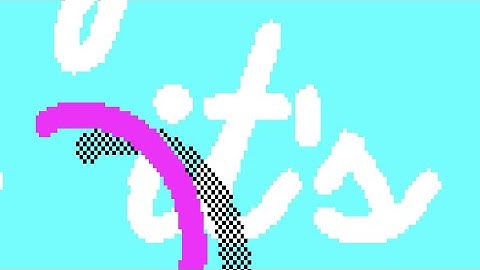 Party like it’s 1983:  #svg animations in CGA Mode 4 graphics.