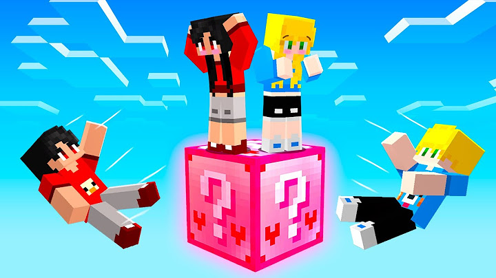 Sobrevivendo em Apenas 1 Bloco das Crushs no Minecraft!