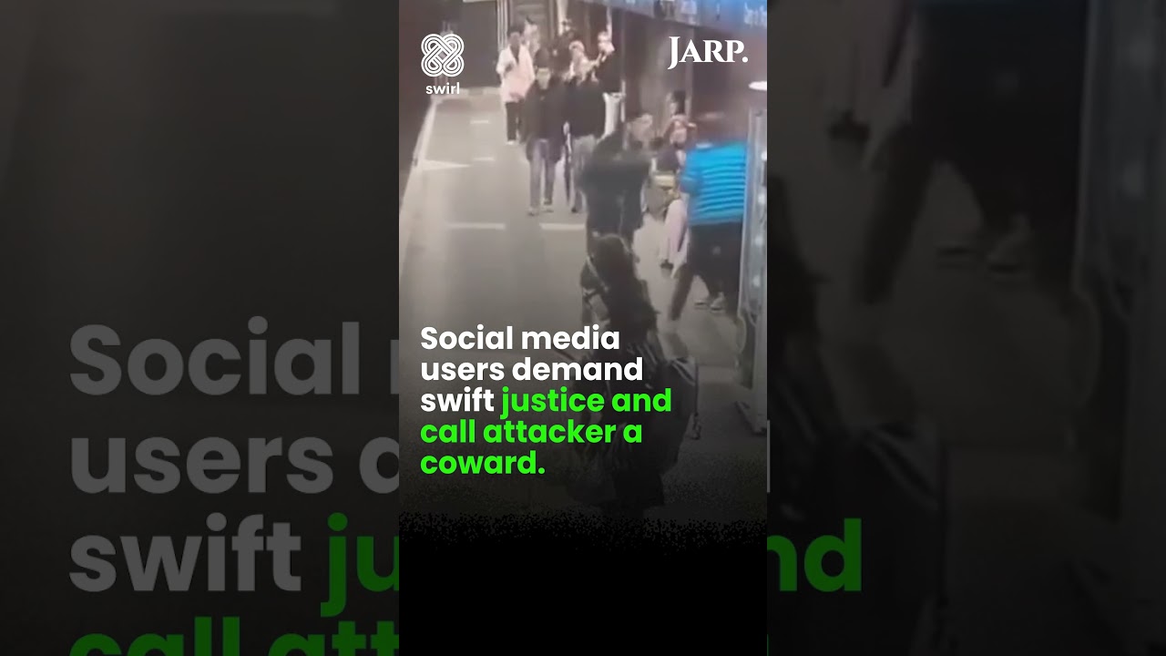 Man Randomly Attacks Strangers in Metro Station | Shocking Footage Sparks Outrage